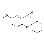 6’-methoxy-1a’,7b’-dihydrospiro[cyclohexane-1,2’-oxireno[c]chromene]