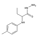 2-[(4-methylphenyl)amino]butanohydrazide