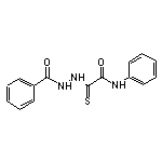 2-(2-benzoylhydrazino)-N-phenyl-2-thioxoacetamide