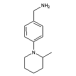 1-[4-(2-methylpiperidin-1-yl)phenyl]methanamine