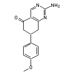 2-amino-7-(4-methoxyphenyl)-7,8-dihydroquinazolin-5(6H)-one