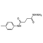 4-hydrazino-N-(4-methylphenyl)-4-oxobutanamide