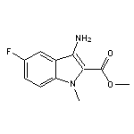 methyl 3-amino-5-fluoro-1-methyl-1H-indole-2-carboxylate