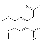 2-(Carboxymethyl)-4,5-dimethoxybenzoic Acid