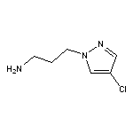 3-(4-chloro-1H-pyrazol-1-yl)propan-1-amine