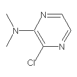 3-chloro-N,N-dimethyl-2-pyrazinamine