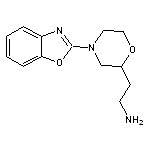 2-[4-(1,3-benzoxazol-2-yl)morpholin-2-yl]ethanamine HCl