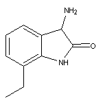 3-amino-7-ethyl-1,3-dihydro-2H-indol-2-one HCl