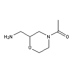 (4-acetylmorpholin-2-yl)methylamine HCl