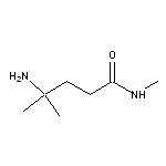 4-amino-N,4-dimethylpentanamide HCl