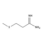 3-(methylthio)propanimidamide HCl