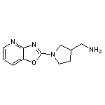 (1-[1,3]oxazolo[4,5-b]pyridin-2-ylpyrrolidin-3-yl)methylamine 2HCl