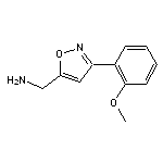 [3-(2-methoxyphenyl)isoxazol-5-yl]methylamine HCl