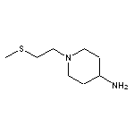 1-[2-(methylthio)ethyl]piperidin-4-amine 2HCL