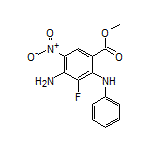 Methyl 4-Amino-3-fluoro-5-nitro-2-(phenylamino)benzoate