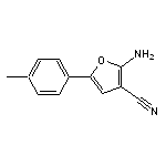 2-amino-5-(4-methylphenyl)-3-furonitrile