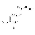 2-(3-chloro-4-methoxyphenyl)acetohydrazide