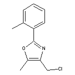 4-(chloromethyl)-5-methyl-2-(2-methylphenyl)-1,3-oxazole