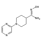 N’-hydroxy-1-pyrazin-2-ylpiperidine-4-carboximidamide