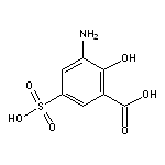 3-amino-2-hydroxy-5-sulfobenzoic acid