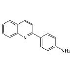 4-quinolin-2-ylaniline