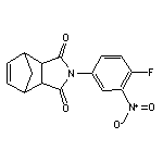 4-(4-fluoro-3-nitrophenyl)-4-azatricyclo[5.2.1.0~2,6~]dec-8-ene-3,5-dione