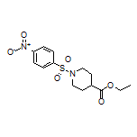 Ethyl 1-[(4-Nitrophenyl)sulfonyl]piperidine-4-carboxylate