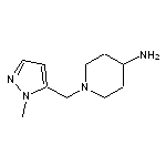 1-[(1-methyl-1H-pyrazol-5-yl)methyl]piperidin-4-amine 2HCl