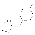 4-methyl-1-(pyrrolidin-2-ylmethyl)piperidine 2HCl