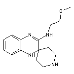 N-(2-methoxyethyl)-1’H-spiro[piperidine-4,2’-quinoxalin]-3’-amine