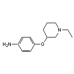 4-[(1-ethylpiperidin-3-yl)oxy]aniline