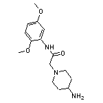 2-(4-aminopiperidin-1-yl)-N-(2,5-dimethoxyphenyl)acetamide 2HCL