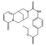 ethyl (4-{[(8-oxo-1,5,6,8-tetrahydro-2H-1,5-methanopyrido[1,2-a][1,5]diazocin-3(4H)-yl)carbonyl]amino}phenyl)acetate