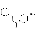 1-[(2E)-3-phenylprop-2-enoyl]piperidin-4-amine HCL