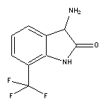 3-amino-7-(trifluoromethyl)-1,3-dihydro-2H-indol-2-one HCl