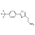 2-{2-[4-(trifluoromethyl)phenyl]-1,3-thiazol-4-yl}ethanamine 2HCl