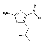 2-amino-5-isobutyl-1,3-thiazole-4-carboxylic acid