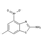 6-methyl-4-nitro-1,3-benzothiazol-2-amine