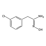 2-(3-Chlorophenyl)-N’-hydroxyacetimidamide