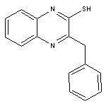 3-benzylquinoxaline-2-thiol