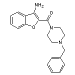 2-[(4-benzylpiperazin-1-yl)carbonyl]-1-benzofuran-3-amine