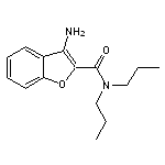 3-amino-N,N-dipropyl-1-benzofuran-2-carboxamide