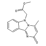 methyl (4-methyl-2-oxopyrimido[1,2-b]indazol-6(2H)-yl)acetate