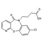 4-(8-chloro-5-oxopyrido[2,3-b][1,5]benzoxazepin-6(5H)-yl)butanoic acid