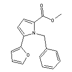 methyl 1-benzyl-5-(2-furyl)-1H-pyrrole-2-carboxylate