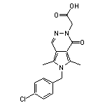 [6-(4-chlorobenzyl)-5,7-dimethyl-1-oxo-1,6-dihydro-2H-pyrrolo[3,4-d]pyridazin-2-yl]acetic acid