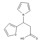 3-(2-furyl)-3-(1H-pyrrol-1-yl)propanoic acid