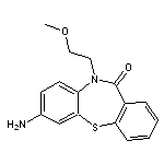 7-amino-10-(2-methoxyethyl)dibenzo[b,f][1,4]thiazepin-11(10H)-one