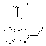 [(2-formyl-1-benzofuran-3-yl)thio]acetic acid