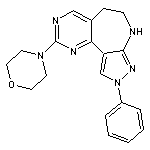 2-morpholin-4-yl-9-phenyl-5,6,7,9-tetrahydropyrazolo[3,4-b]pyrimido[4,5-d]azepine